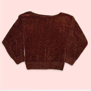 Rust Chenille Sweater